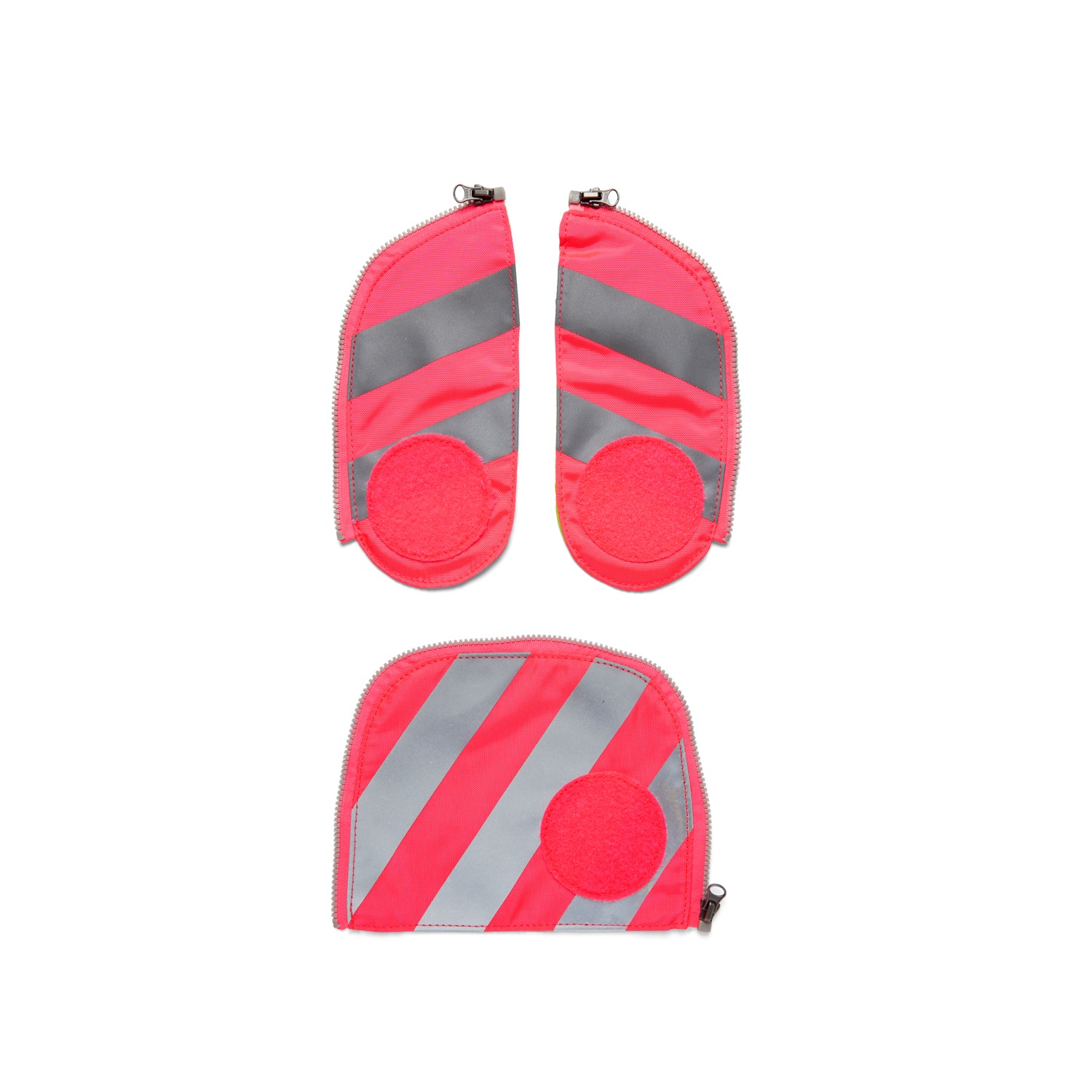 ergobag Fluo Zip-Set mit Reflektorstreifen