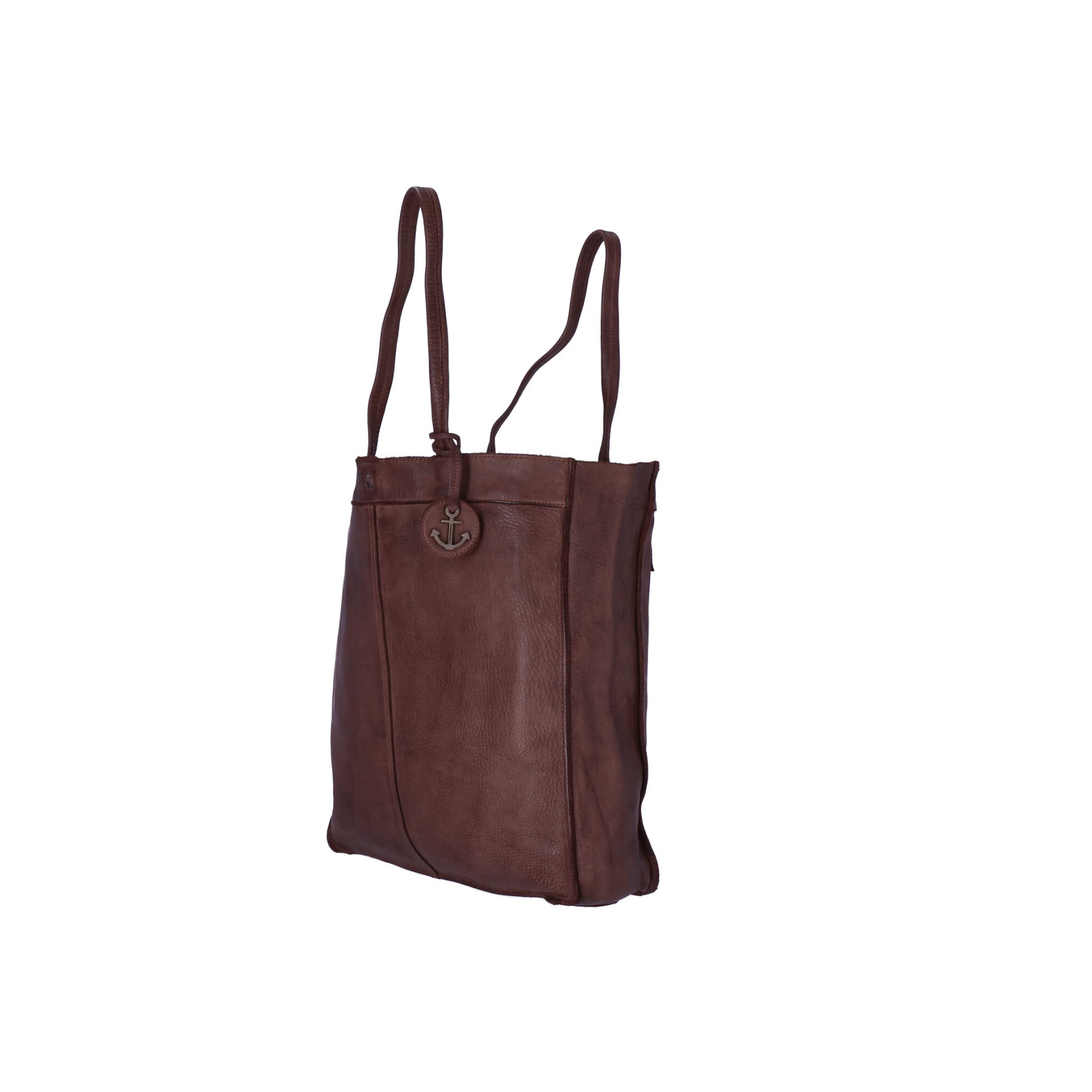 Harbour 2nd Elbe Leather Shopping Shoulder Tote Bag Large size